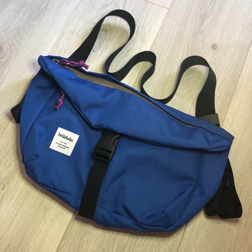 Hello Lulu Messenger Sling Casual Daypack Bag